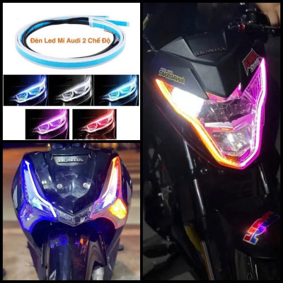 Dây LED Mí Xi Nhan Xe Májy Ô Tô Hiệu Ứng Audi – Chống Nước, Sáng Đẹp, Bền Bỉ , đèn  led