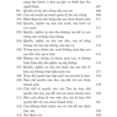 Các tình huống thường gặp trong lĩnh vực hôn nhân và gia đình - bản in 2024