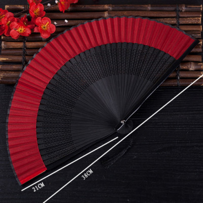 Quạt Gấp Cổ Trang Hanfu Trơn Nhật Bản