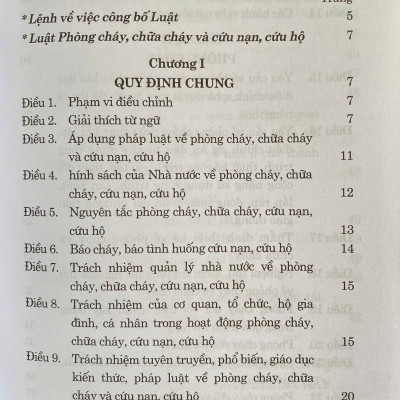 Luật Phòng Cháy, Chữa Cháy Và Cứu Nạn, Cứu Hộ Năm 2024