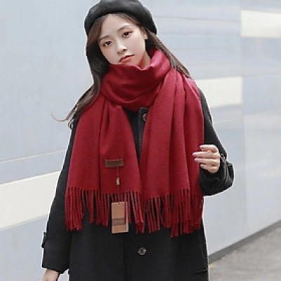 KHĂN CHOÀNG CASHMERE TRƠN MÀU CAO CẤP HÀNG LOẠI I MS05