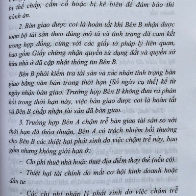 Soạn Thảo Hợp Đồng Hiệu Quả - Tuyển Tập Hợp Đồng Chuyển Nhượng Quyền Sử Dụng Đất, Quyền Sở Hữu Nhà Ở - Góc Nhìn Bên Nhận Chuyển Nhượng