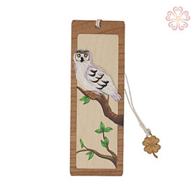 Bookmark Giấy Xoắn Hình Cú Tuyết Hedwig Size 5.3 x13.5cm