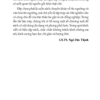 Tín Ngưỡng Và Sinh Hoạt Văn Hóa Cộng Đồng