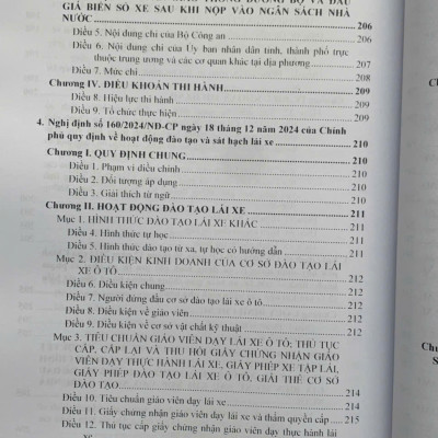 Luật Trật tự an toàn giao thông đường bộ - Hệ thống văn bản quy định chi tiết thi hành