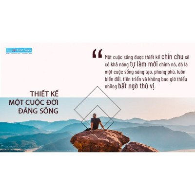 Sách Thiết Kế Một Cuộc Đời Đáng Sống - First News