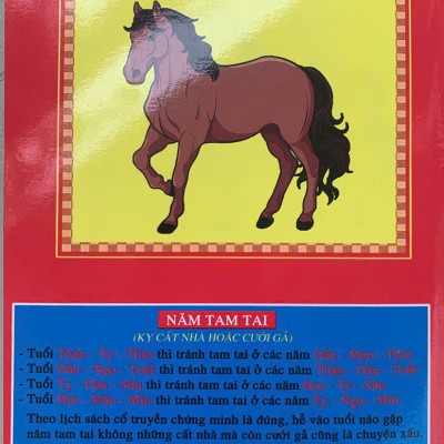 Lịch Tam Tông Miếu Bính Ngọ 2026