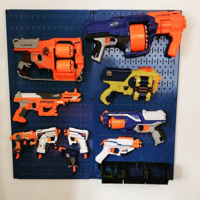 Bảng Treo Đồ Nghề Pegboard Cơ Khí SMLIFE S1 Red