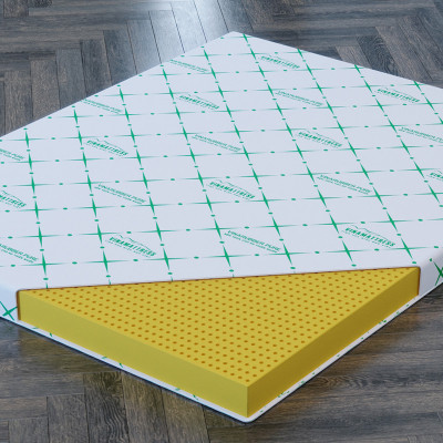 Nệm cao su Tundo Vinamattress mặt lổ vài thun xuyên kim 