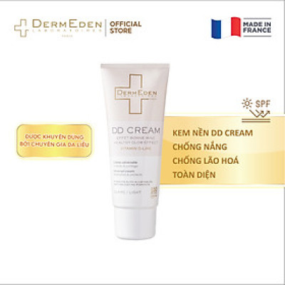 Kem chống nắng SPF 50PA+++ kết hợp trang điểm và dưỡng da, làm đều màu da, chống lão hóa DermEden DD Cream 50 ml