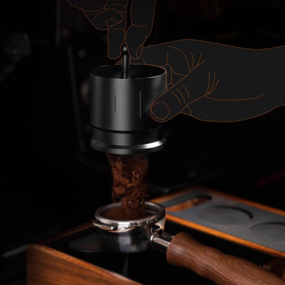 Feepie dosing hứng đong cà phê Wood charm