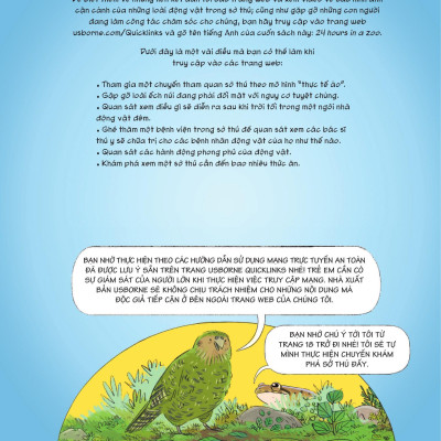 Sách - 24 Giờ Trong Sở Thú - Bìa Cứng