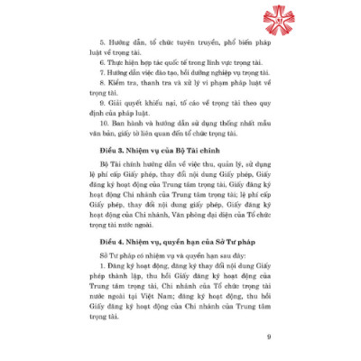 Các quy định pháp luật hướng dẫn Luật Trọng tài thương mại (bản in 2024)