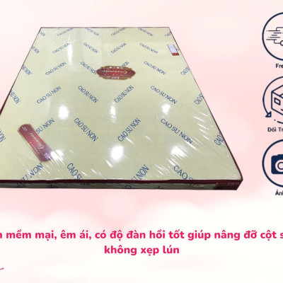 Nệm Cao Su Non Cao Cấp Dày 10cm Đủ Size