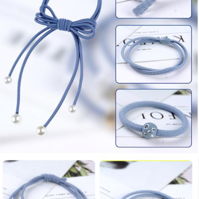 Sét 12 dây buộc tóc kiểu Hàn Quốc HD01 (chọn mầu)