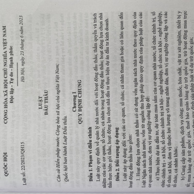 Hướng dẫn thi hành Luật Đấu Thầu lựa chọn nhà thầu đảm bảo cạnh tranh trong đấu thầu
