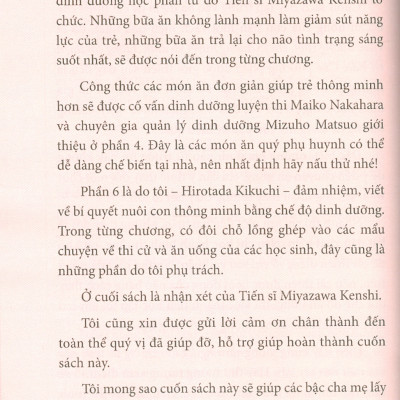 Chuyên Gia Bật Mí - Chế Độ Dinh Dưỡng Cải Thiện Trí Nhớ Giúp Nâng Cao Điểm Số Của Con Bạn 