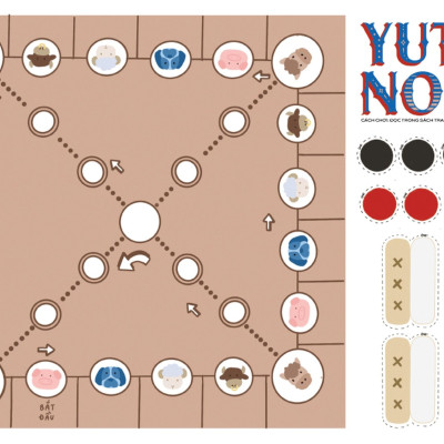 Combo Vòng Quanh Thế Giới Board Game - Sách Độc Quyền Fahasa + Thẻ Bài Ma Sói Character Việt Hóa