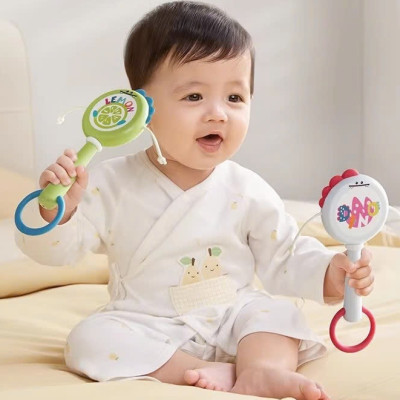 DUMOON - DM208W Đồ chơi trống lắc cho bé (KT 12.5x3x23cm)