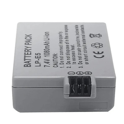 Pin Dành Cho Máy Ảnh Canon 1080mAh 7.4V LP-E5 - Hàng Nhập Khẩu