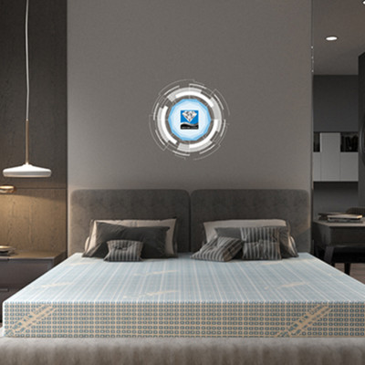 Nệm cao su Kim Cương Massage 180 x 200 x 10cm