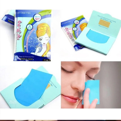 Giấy Thấm Dầu Jomi Nhật Bản - Thấm dầu dạng Phim Japan Oil Clear Film (70 Tờ)