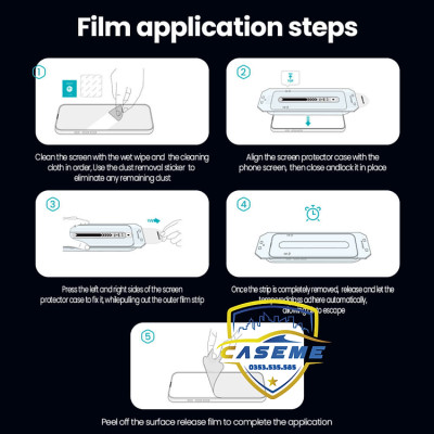 Kính cường lực full màn hình dành cho iPhone 16 Pro Max, iPhone 16 Pro, iPhone 16 Plus, iPhone 16 chống nhìn trộm Nillkin Guardian cao cấp - Hàng Chính Hãng