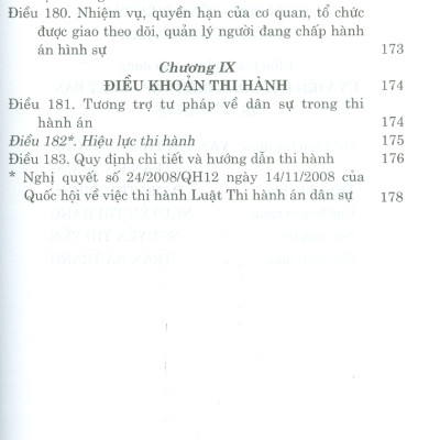 Luật Thi Hành Án Dân Sự (Hiện Hành) (Sửa Đổi, Bổ Sung Năm 2014, 2018, 2020, 2022)
