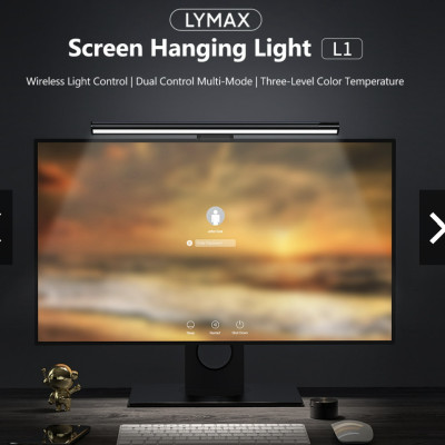 Đèn Treo Màn Hình Xiaomi Ecochain Lymax Plus Điều Chỉnh Ánh Sáng Bảo Vệ Mắt Có Remote Đa Chế Độ Ánh Sáng - Hàng Chính Hãng