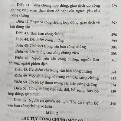 Bình Luận Luật Công Chứng Năm 2014 