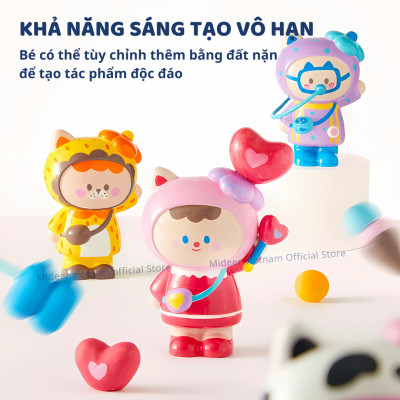 Tô tượng thạch cao mini DIY tự làm cho bé Mideer Plaster Artisan Art Kit