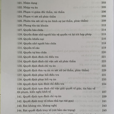 Thuật ngữ pháp lý tố tụng hình sự