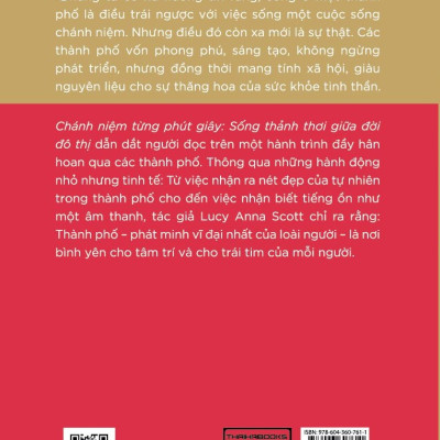 Cuốn sách: Sách - Chánh niệm trong từng phút giây - Sống thảnh thơi giữa đời đô thị