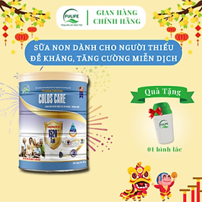 Sữa Non Colos Care Tăng Sức Đề Kháng Và Hệ Miễn Dịch, Bổ Sung Dinh Dưỡng - Lon 400g/800g