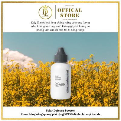 Kem chống nắng quang phổ rộng dành cho mọi loại da Dermalogica - Solar Defense Booster SPF50 50ml