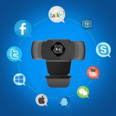 Webcam NetCAM USB 200 Độ phân giải 1080P - Hàng chính hãng