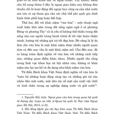 Ngoại giao văn hóa Mỹ trong hai thập niên đầu thế kỷ XXI - bản in 2024