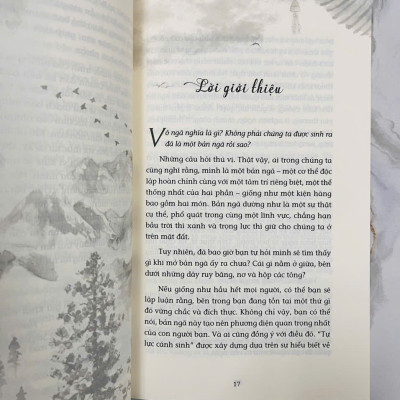 Sách - Ngã Hay Vô Ngã - 40 lí do để vượt qua chính mình, tìm thấy bình yêu trong tâm trí