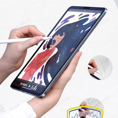 Dán màn hình Paperlike cho iPad Mini 6, Mini 5, Mini 4 hiệu WIWU nhám chống xước, chống bám vân tay, cảm giác viết vẽ như trên giấy cao cấp - Hàng chính hãng