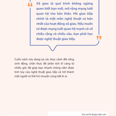 Vừa Mở Lời Đã Gây Thiện Cảm