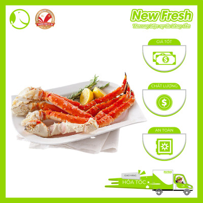 [GIAO NHANH HCM] Chân Cua Hoàng Đế Nga Hấp thịt nhiều săn chắc - 1 Bộ 1.5Kg