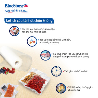 Túi Hút Chân Không Bluestone VBB-2121 - Hàng chính hãng