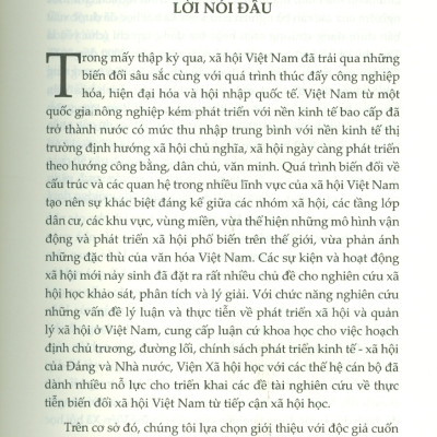 Xã Hội Việt Nam Trong Bối Cảnh Chuyển Đổi - Những Nghiên Cứu Từ Tiếp Cận Xã Hội Khoa Học - Đồng chủ biên: Nguyễn Đức Vinh, Đặng Nguyên Anh