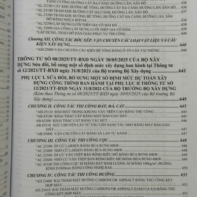 Định Mức Dự Toán Xây Dựng Công Trình - Phần Xây Dựng Và Khảo Sát 