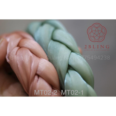 Cài tóc- Mấn tóc 2BLING vải phi lụa thời trang MT02