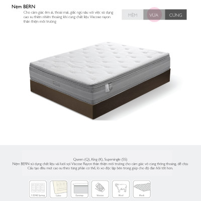 Nệm Bern 1.2m Jang In 1301700001-03