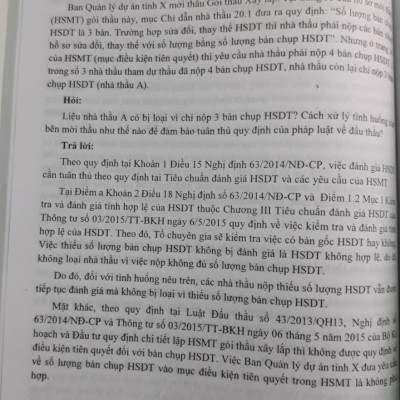 Sổ Tay Tra Cứu Nghiệp Vụ Đấu Thầu - 382 Câu Hỏi Đáp Tình Huống Về Đấu Thầu Qua Mạng Chào Hàng Cạnh Tranh