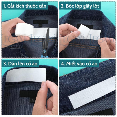 Băng dán mũ bảo hộ mũ bảo hiểm nón có quai Chống thấm mồ hôi Chống bám bẩn Lâu bong tróc Legaxi