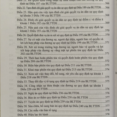 Hệ thống các nghị quyết của Hội đồng Thẩm phán Tòa án nhân dân tối cao về dân sự và tố tụng dân sự từ 1990-2023