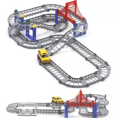 Bộ Lắp Ghép Sáng Tạo Đường Đua Ô Tô 88 Chi Tiết Siêu Hot